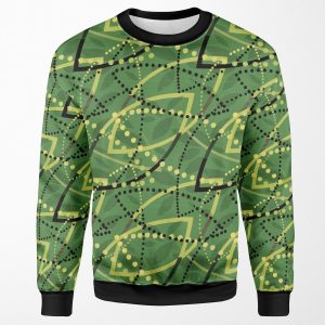 Copy Of The Classic Seat Fabric Found On Melbourne Metro Trams And Trains All-over-print Unisex Sweatshirt