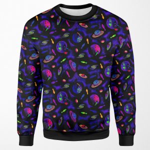 Cosmic Bowling Carpet All-over-print Unisex Sweatshirt