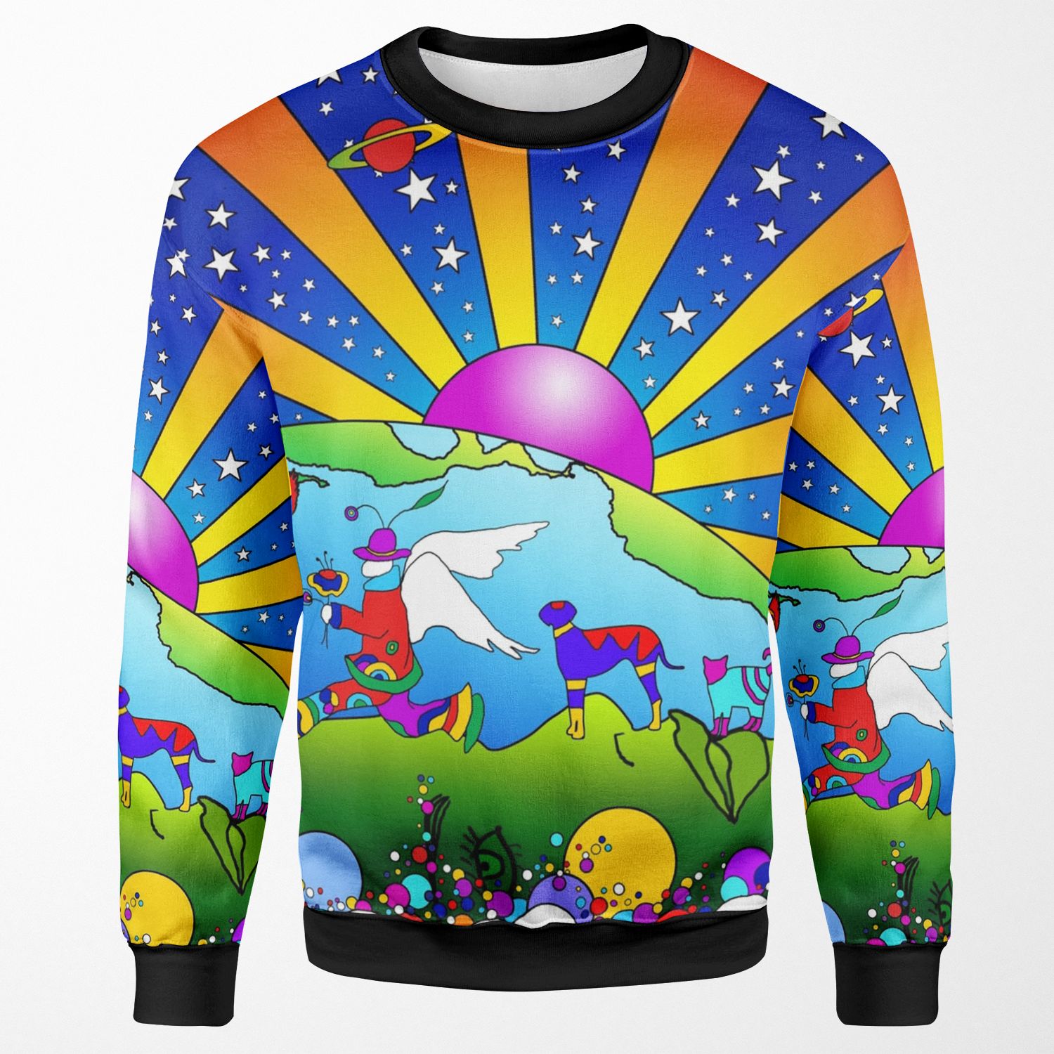 Cosmic Pet World All-over-print Unisex Sweatshirt