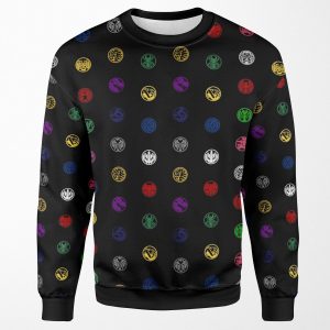 Count The Medals Kamen Rider Ooo All-over-print Unisex Sweatshirt