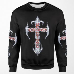 Counts Kustoms Garage All-over-print Unisex Sweatshirt