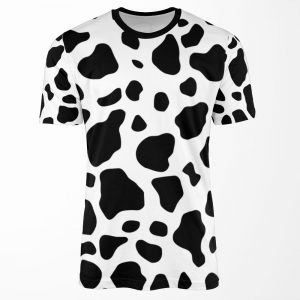 Cow Print All-over-print T-shirt