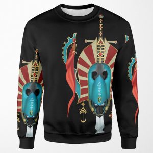 Craftworld Eldar Autarch Heraldry Sigil Crest All-over-print Unisex Sweatshirt
