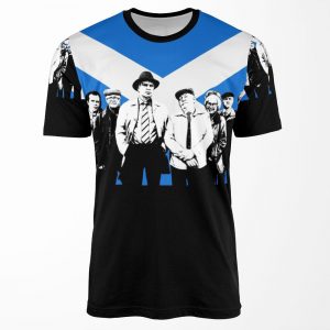 Craiglang S Finest With Scottish Flag All-over-print T-shirt