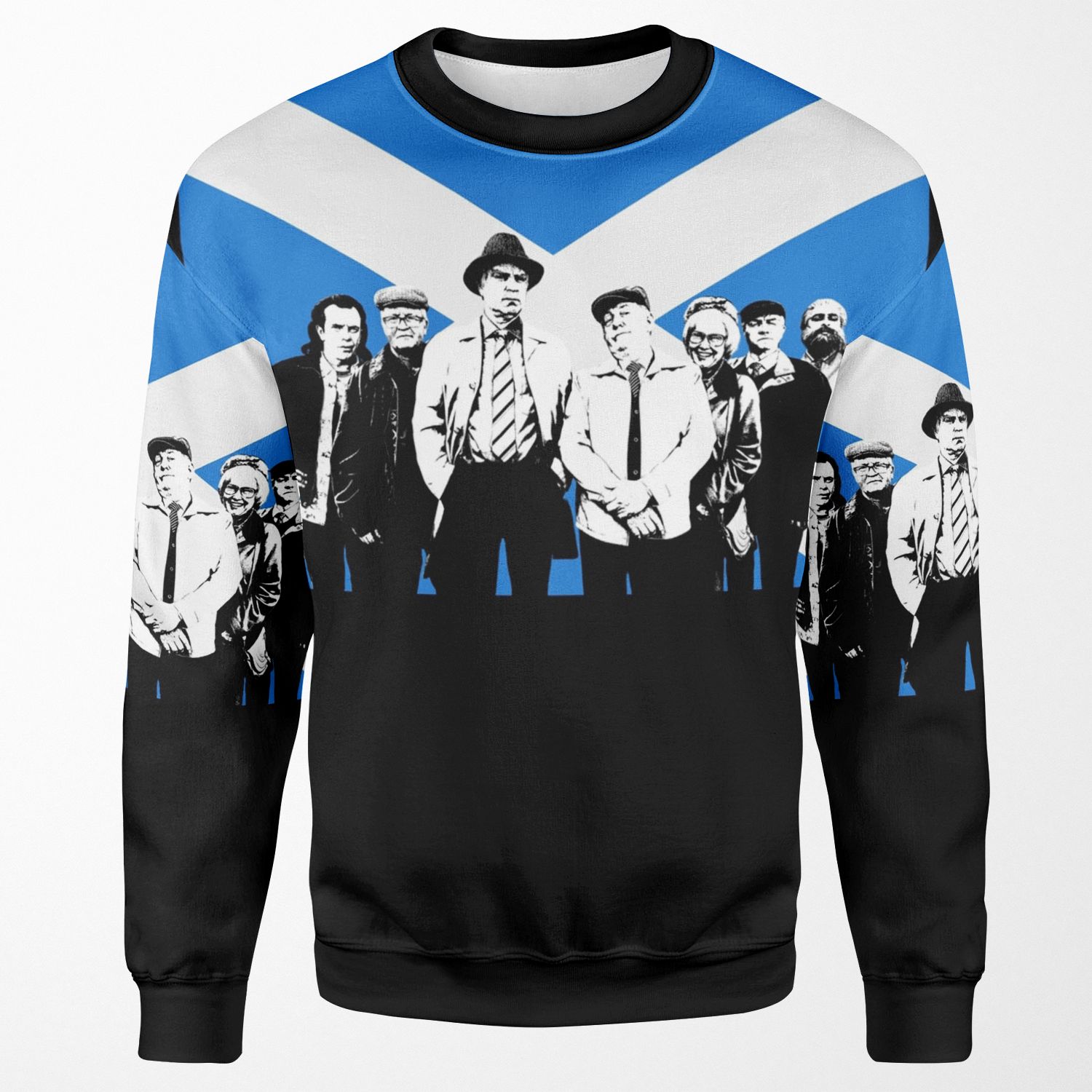 Craiglang S Finest With Scottish Flag All-over-print Unisex Sweatshirt