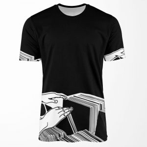 Crate Digger Vinyl Records All-over-print T-shirt