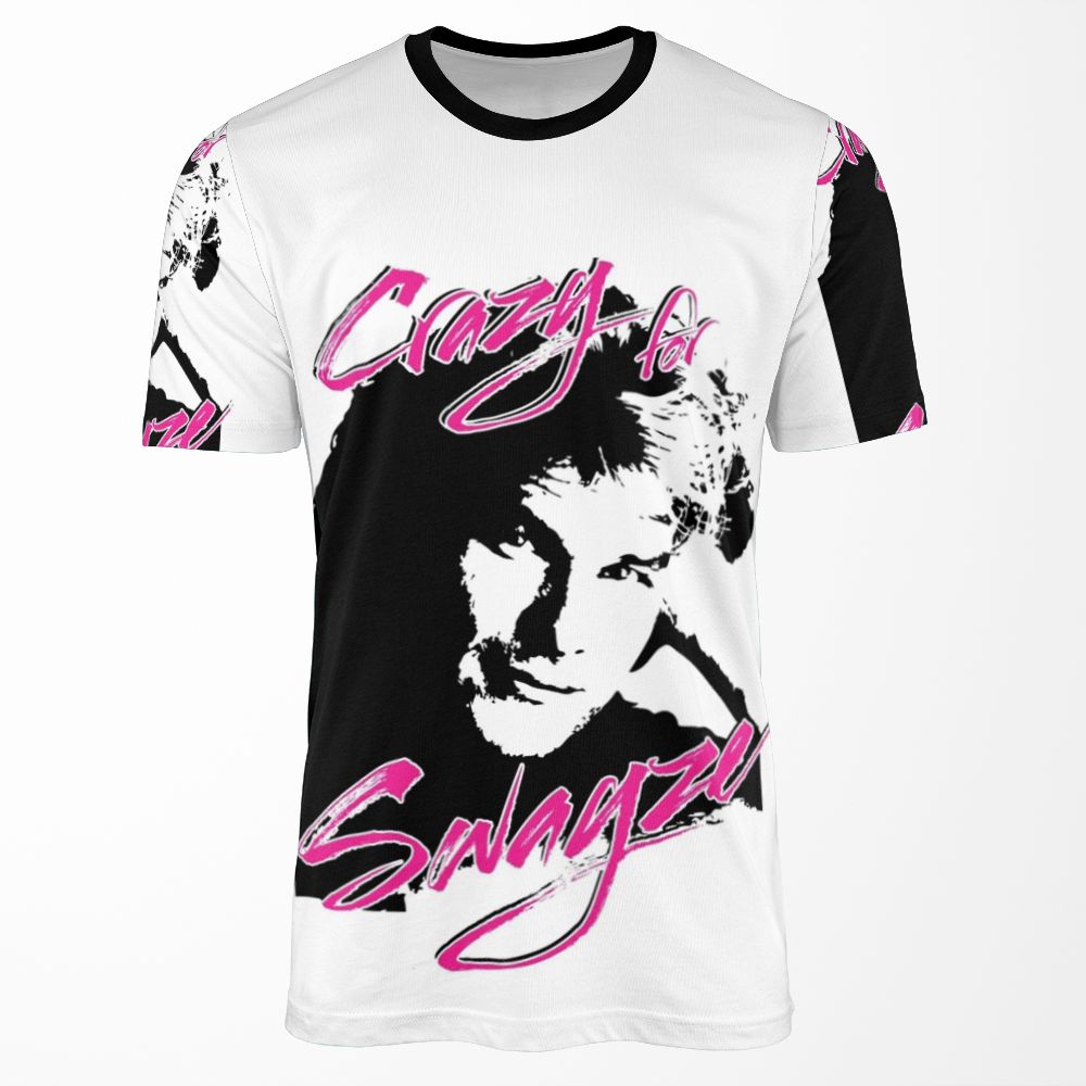 Crazy For Swayze All-over-print T-shirt
