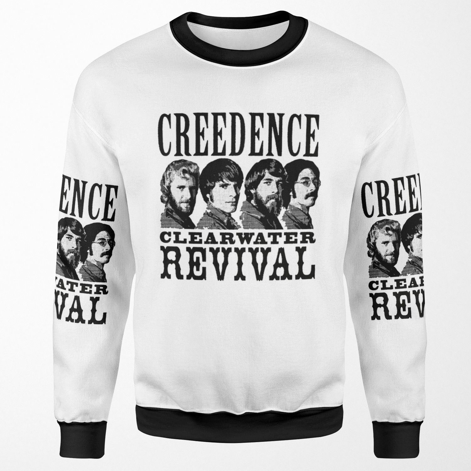 Creedence Clearwater Revival All-over-print Unisex Sweatshirt