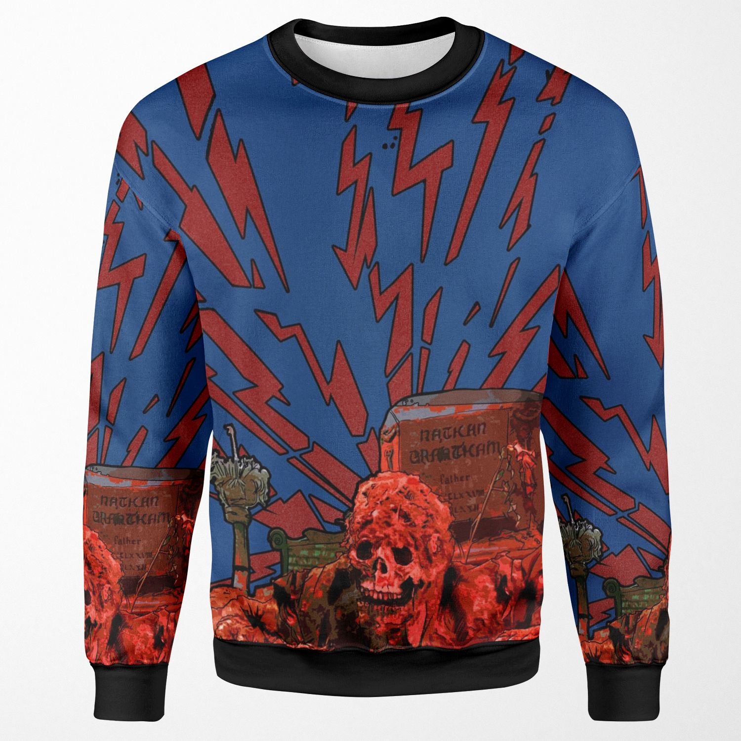 Creepshow Fathers Day Zombie All-over-print Unisex Sweatshirt
