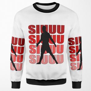 Cristiano Ronaldo Siuuu All-over-print Unisex Sweatshirt