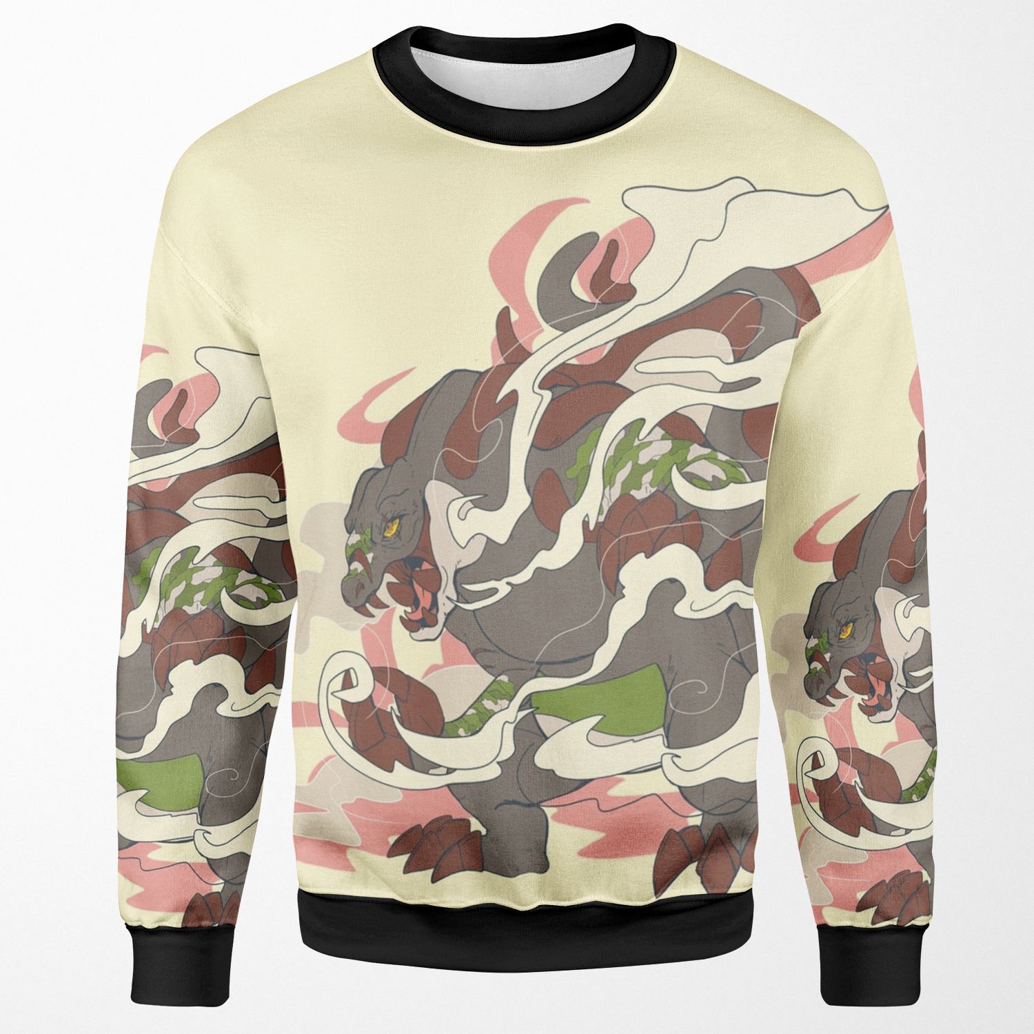 Crocarnage All-over-print Unisex Sweatshirt