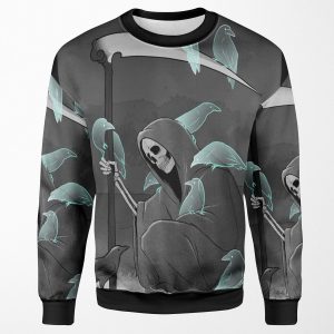 Crows All-over-print Unisex Sweatshirt
