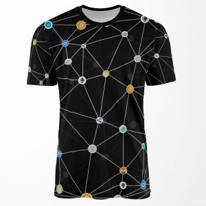 Cryptocurrency All-over-print T-shirt
