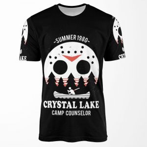 Crystal Lake Camp Counselor All-over-print T-shirt