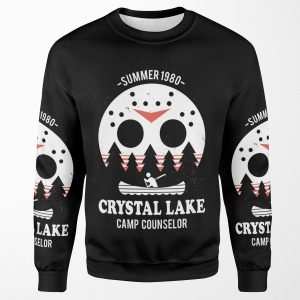 Crystal Lake Camp Counselor All-over-print Unisex Sweatshirt