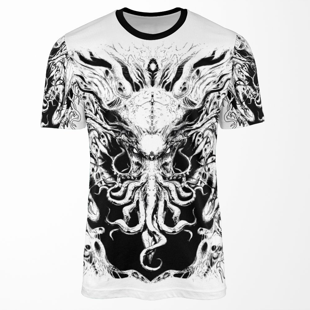 Cthulhu Rising All-over-print T-shirt