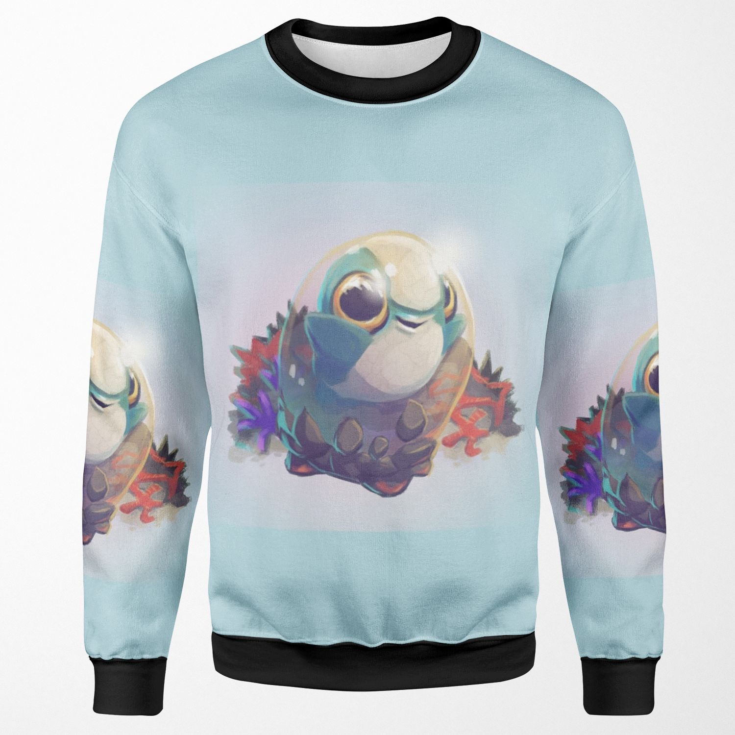 Cuddlefish Baby Subnautica All-over-print Unisex Sweatshirt