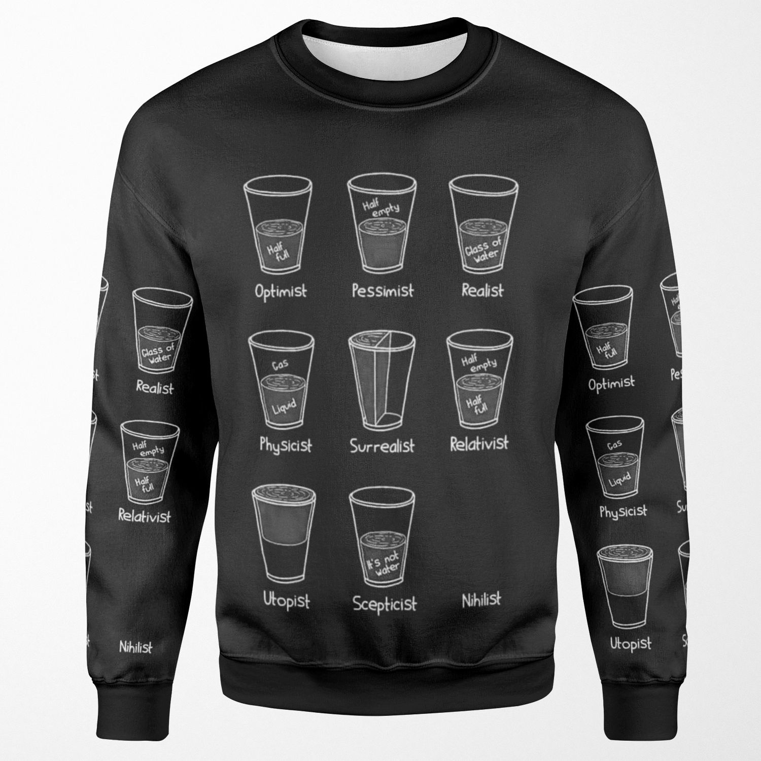 Cup Philosophy All-over-print Unisex Sweatshirt