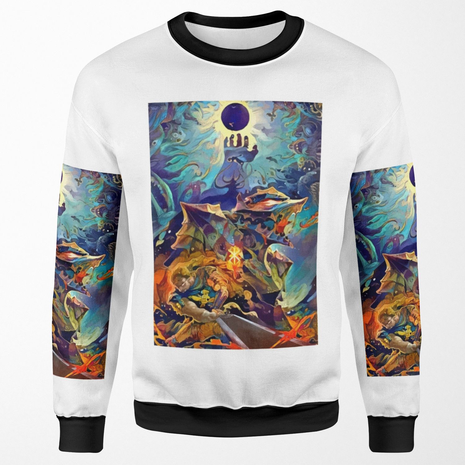 Cursed Warrior All-over-print Unisex Sweatshirt