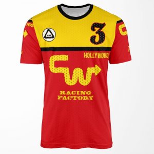 Cw Bmx Racing Mike Miranda No 3 Replica All-over-print T-shirt