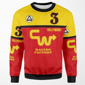 Cw Bmx Racing Mike Miranda No 3 Replica All-over-print Unisex Sweatshirt