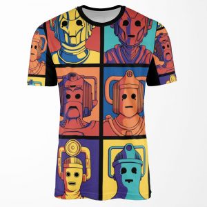 Cyberpop Evolution All-over-print T-shirt