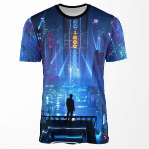 Cyberpunk Night City All-over-print T-shirt