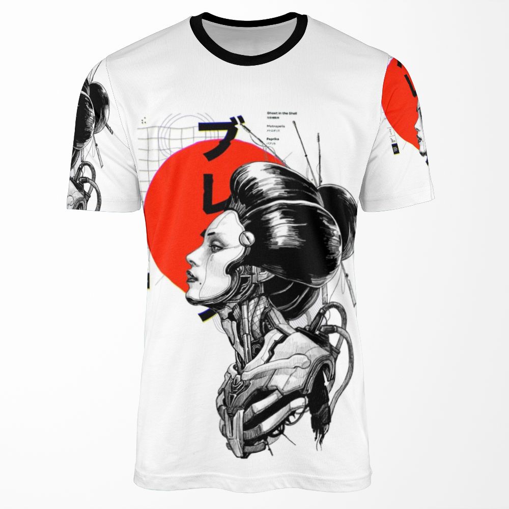 Cyberpunk Vaporwave Japanese All-over-print T-shirt