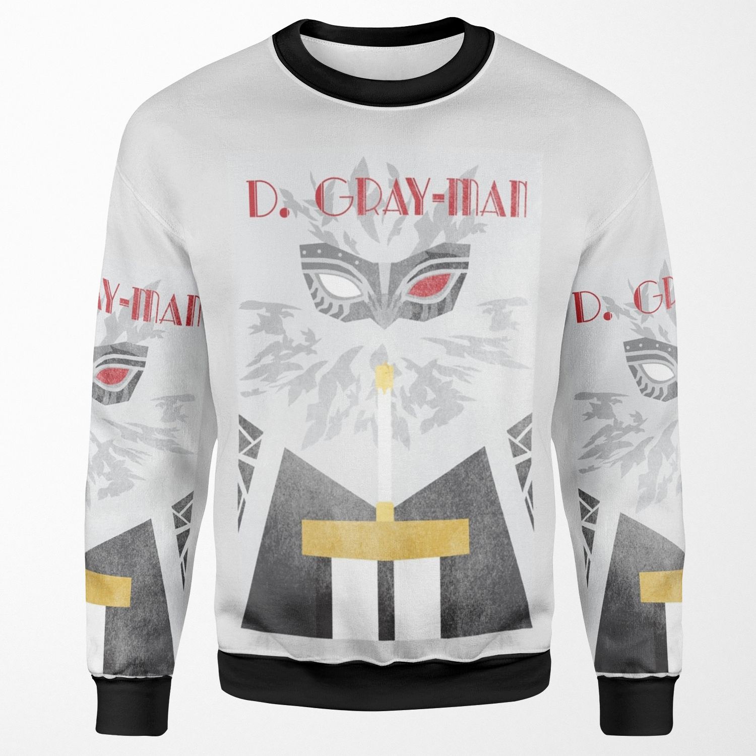 D Gray Man Art Deco All-over-print Unisex Sweatshirt