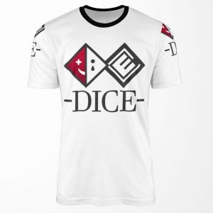 D I C E Logo All-over-print T-shirt