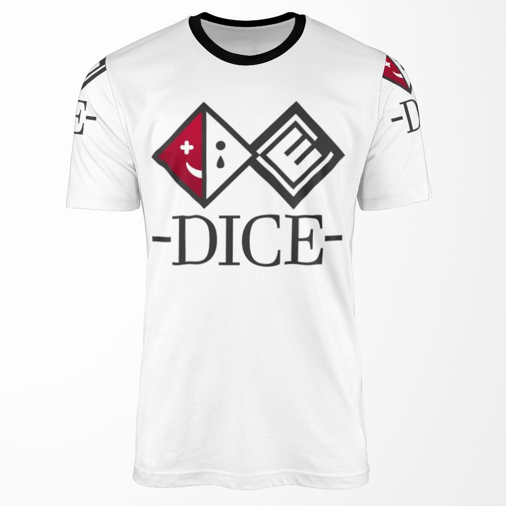 D I C E Logo All-over-print T-shirt