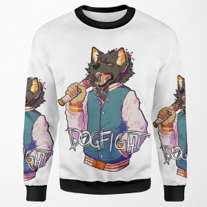 D O G F I G H T All-over-print Unisex Sweatshirt