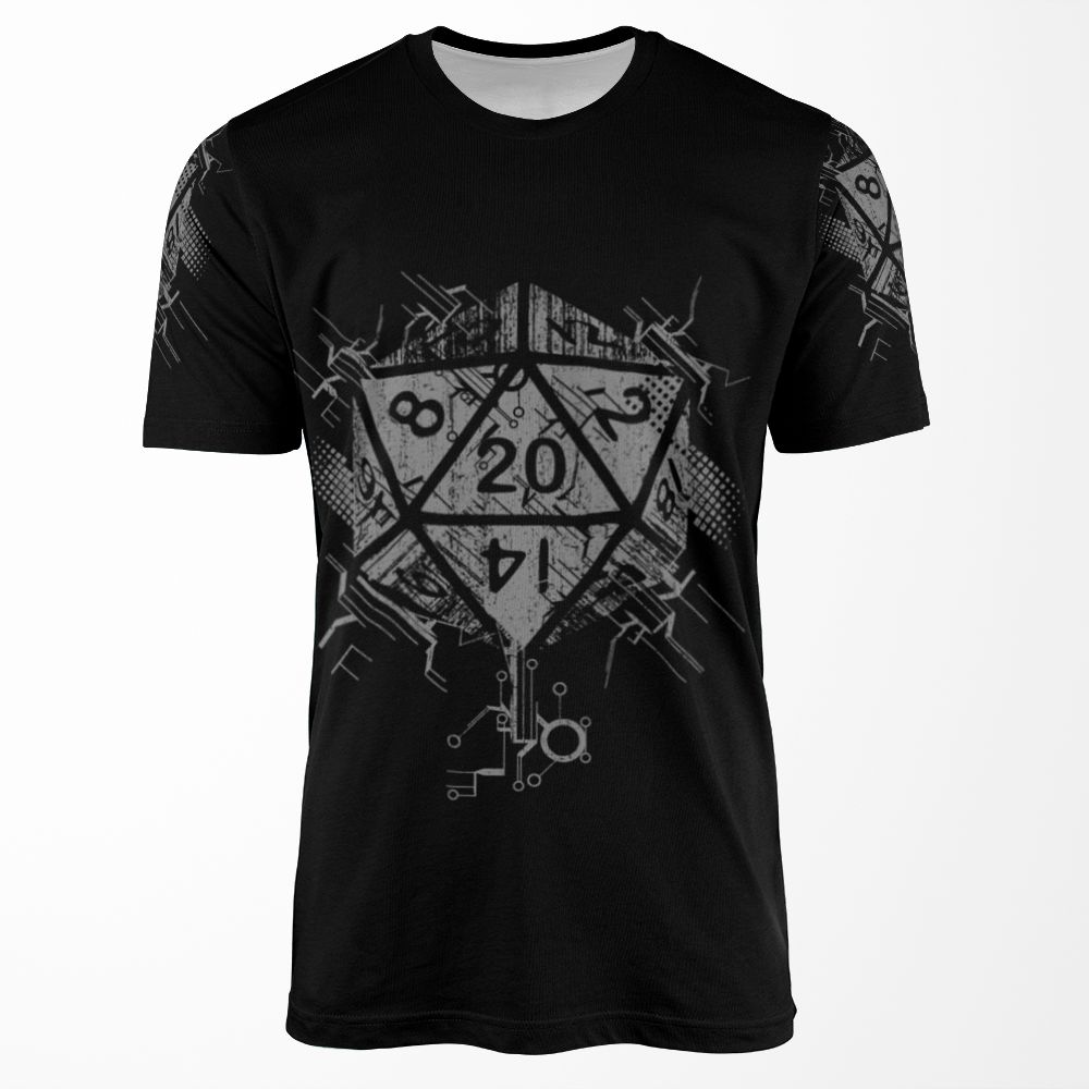 D20 Of Power All-over-print T-shirt