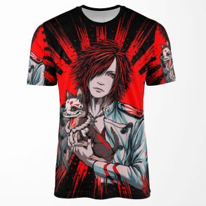 Dainippon Itan Geisha All-over-print T-shirt