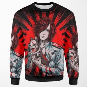 Dainippon Itan Geisha All-over-print Unisex Sweatshirt