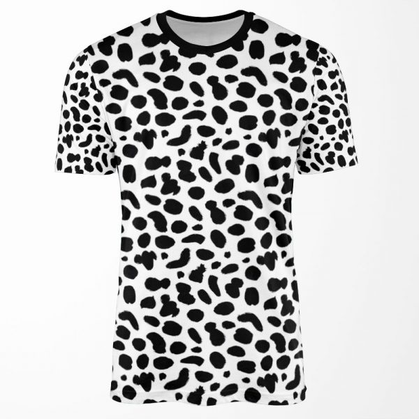Dalmatian Pattern All-over-print T-shirt