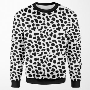 Dalmatian Pattern All-over-print Unisex Sweatshirt