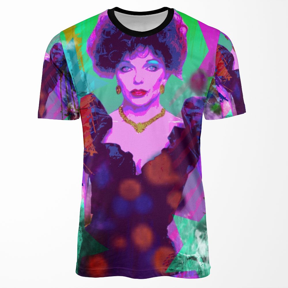 Dame Collins All-over-print T-shirt
