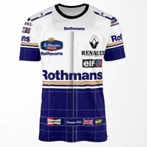 Damon Hill Race Suit 1994 All-over-print T-shirt