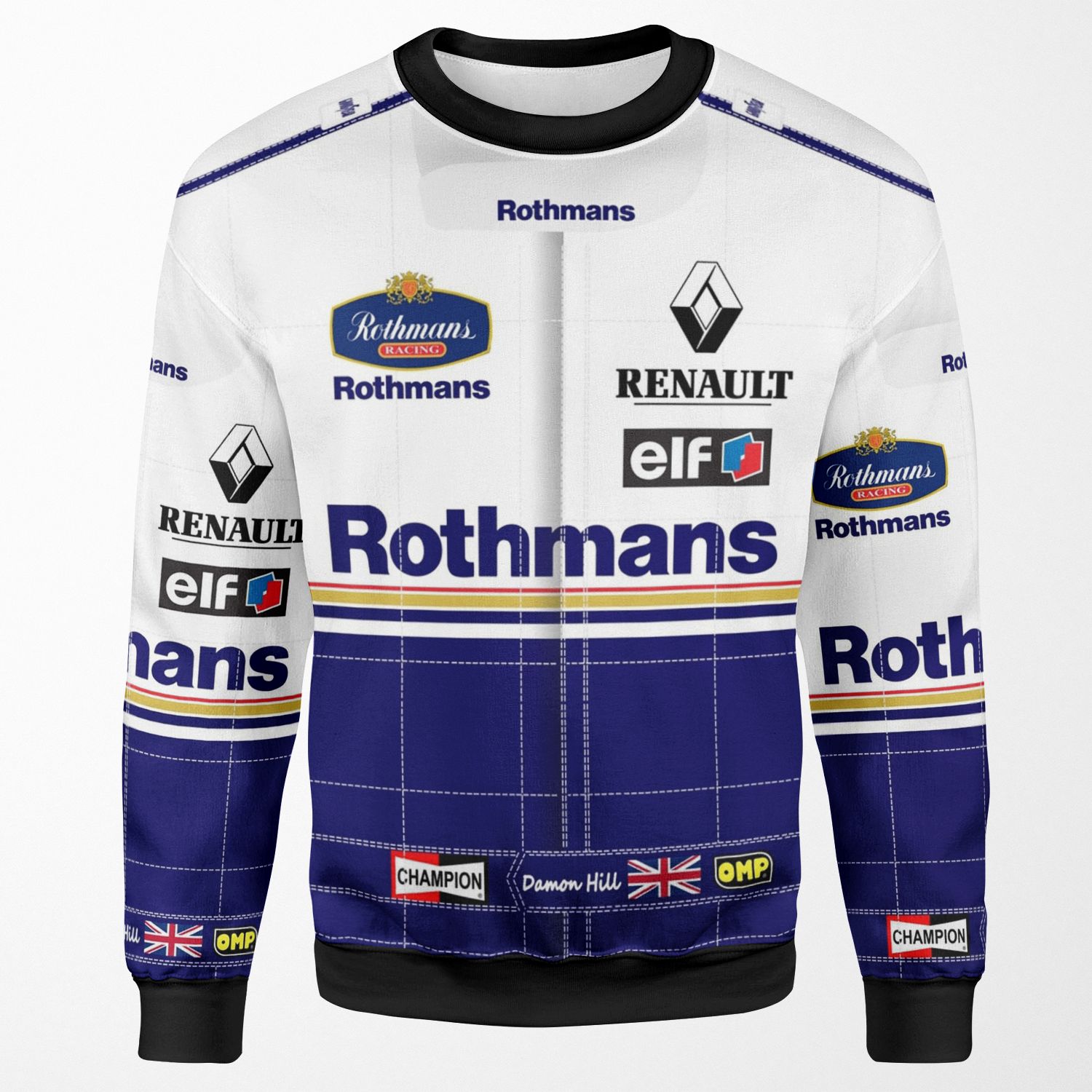 Damon Hill Race Suit 1994 All-over-print Unisex Sweatshirt