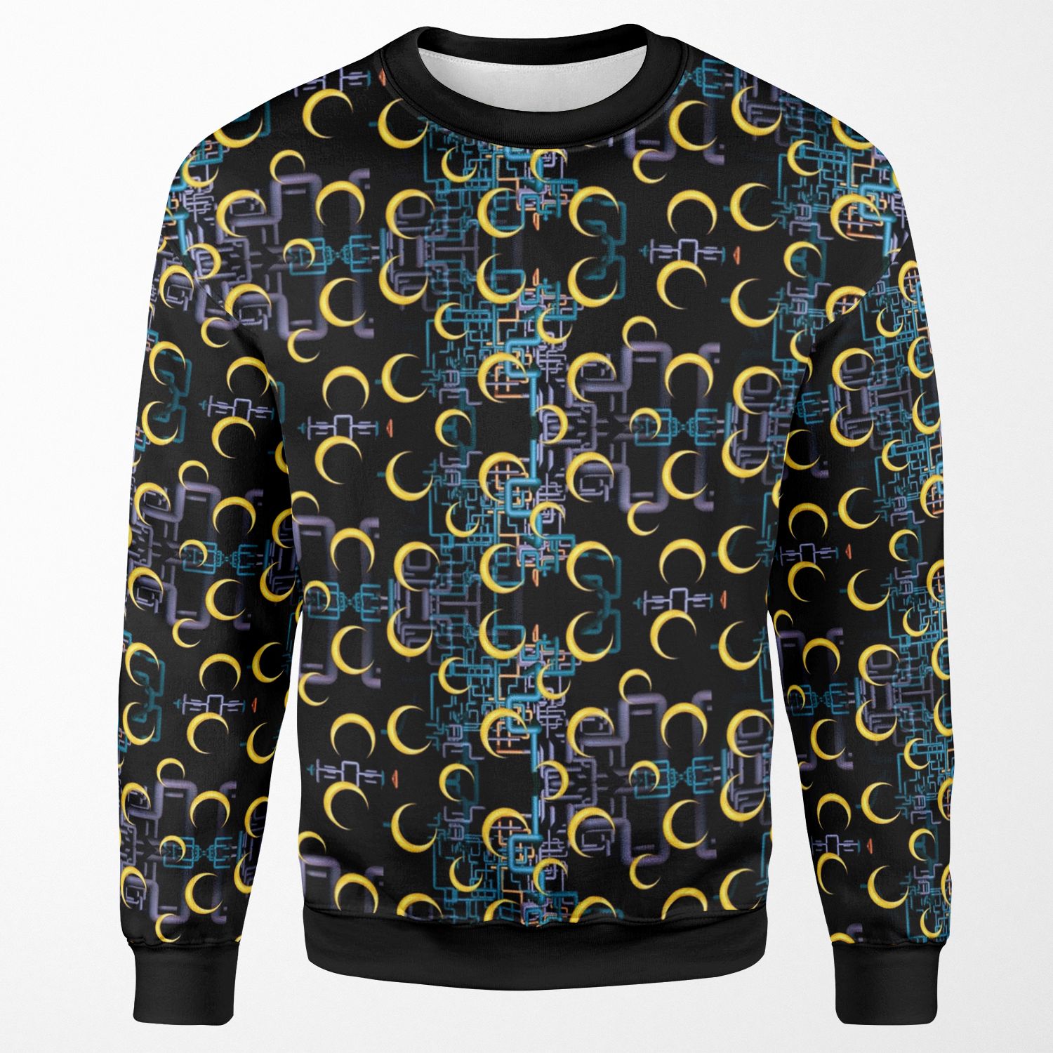 Dan Flashes Pattern Cool Tim Robinson 1 All-over-print Unisex Sweatshirt