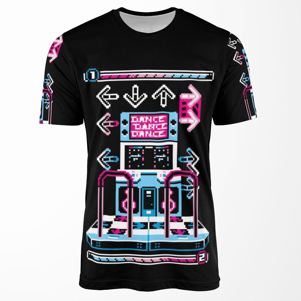 Dance Arcade All-over-print T-shirt