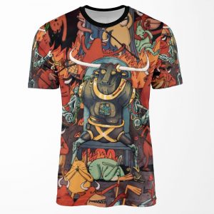Dance Gavin Dance Sphinxx Afterburner All-over-print T-shirt