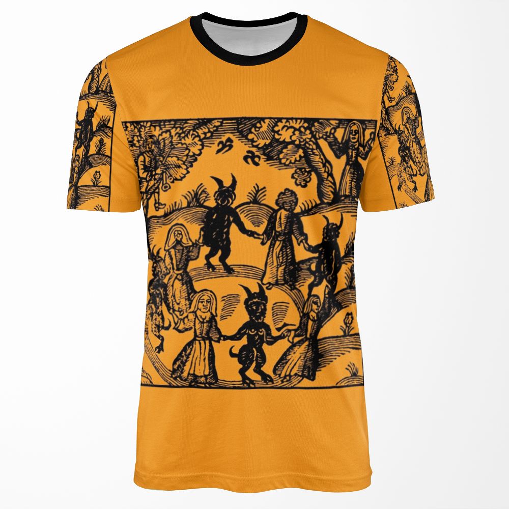 Dance With The Devil All-over-print T-shirt