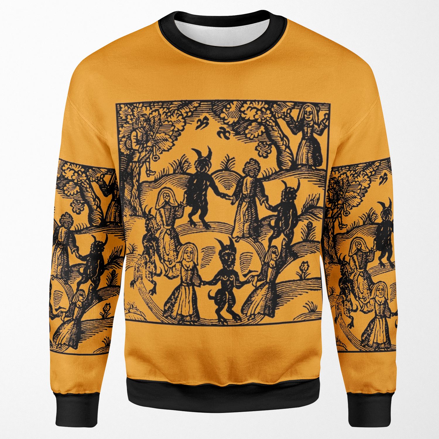 Dance With The Devil All-over-print Unisex Sweatshirt