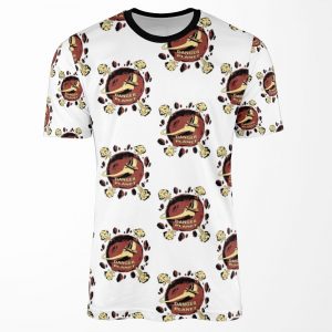 Danger Planet Logo All-over-print T-shirt
