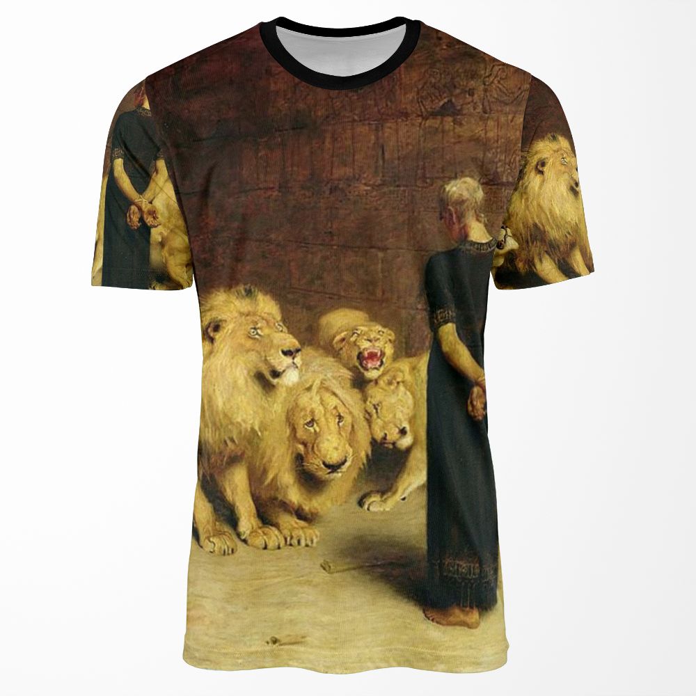 Daniel In The Lions Den All-over-print T-shirt