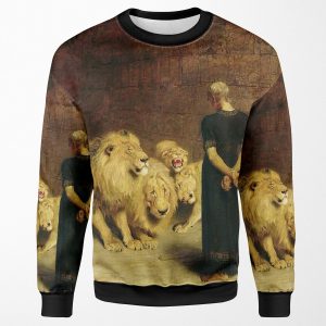 Daniel In The Lions Den All-over-print Unisex Sweatshirt