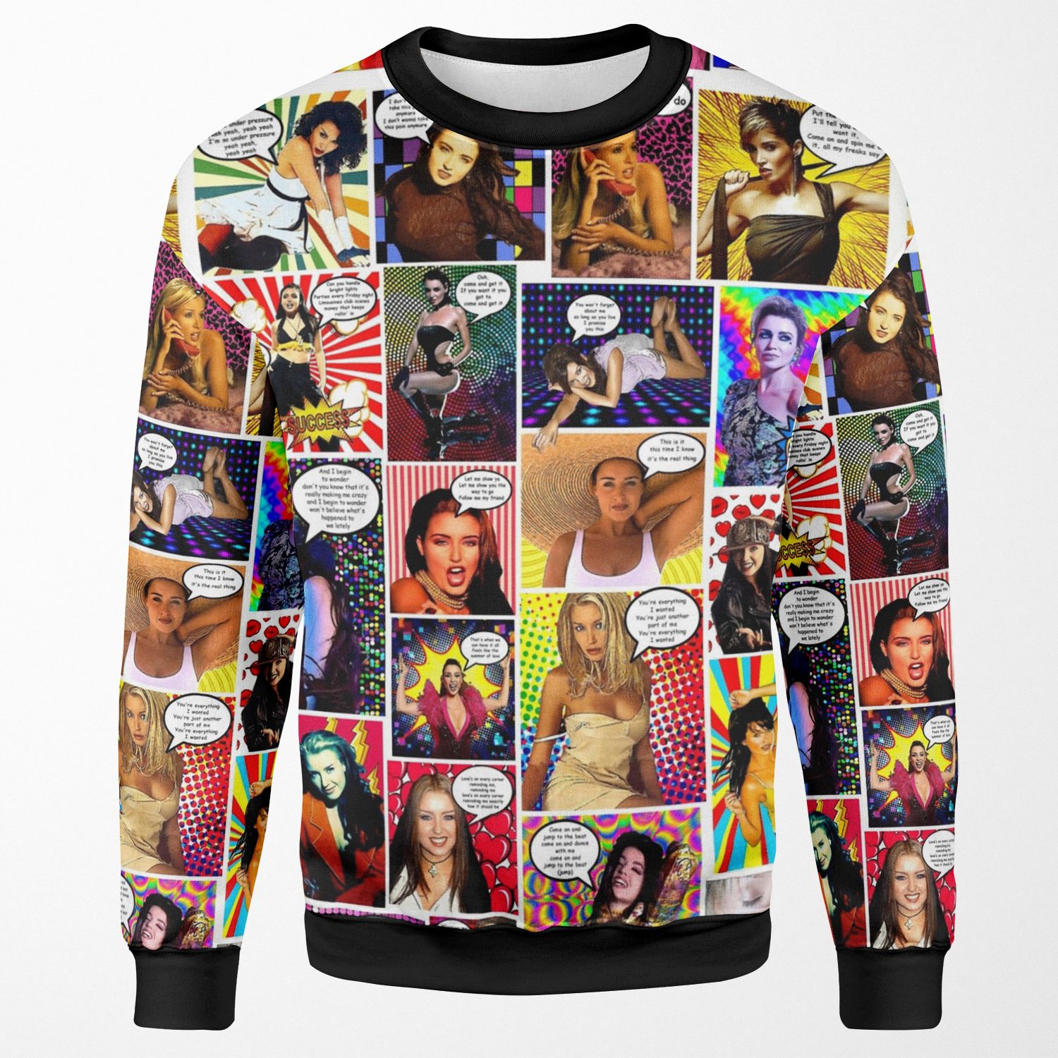 Dannii Minogue Goes Pow Wow 30 All-over-print Unisex Sweatshirt