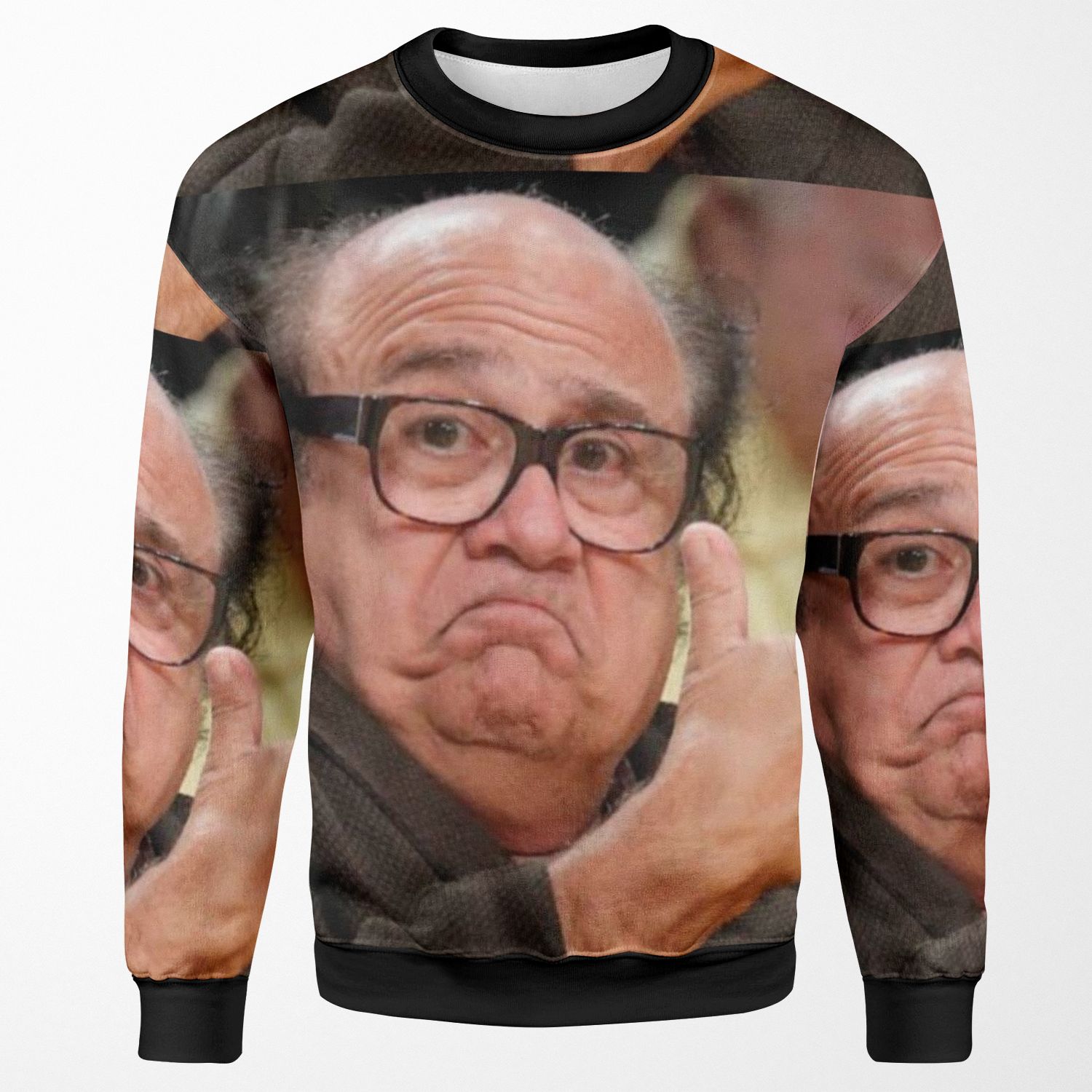 Danny Devito Approves All-over-print Unisex Sweatshirt